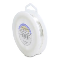 Tarnish-Resistant Silver plated copper, 26ga Artistic Wire, 96m reel