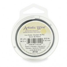 Iron colour 28 gauge copper wire, 36.58m reel