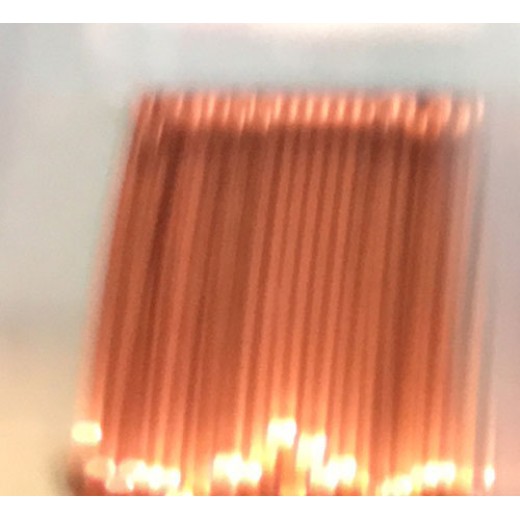 Brown Beadalon 28ga copper wire, 36.5m reel