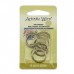 Artistic Wire Wrapper, 20 mm (.79 in), Round, Antique Brass, 6 pc A300R-010