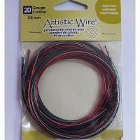 Artistic Wire Variety Pack, 0.8mm, 20 Gauge Copper Wire, AWP-VP-100-20