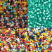 10 Different Colours of Czech Size 6/0 Seed Beads, 220g in all!