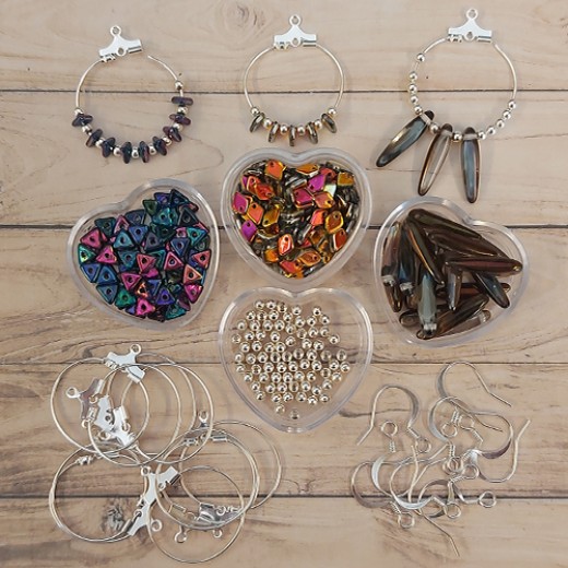 Make Your Own Earrings Bundle - 5 pairs in total!