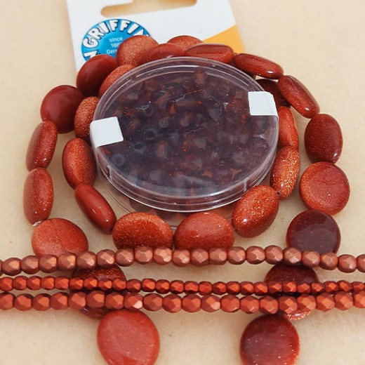 Goldstone Glory Bead Bundle