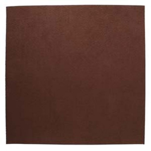Coffee Bean Leather Ultrasuede, 8.5 x 8.5 inches