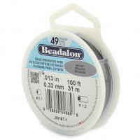 Beadalon 49 Strand Stainless Steel Beading Wire