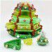 Christmas Tree Beaded Box - bead component kit