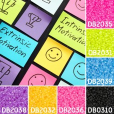 Memo colour inspiration Miyuki Delica bead collection - Miyuki 11/0 Delica Beads