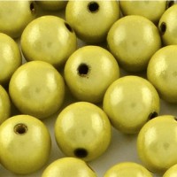 4mm Chartreuse Miracle Beads, Pack of 20