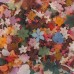 Lucite Flowers and Leaves mix, 40g pack in Vintage Pastel Colours