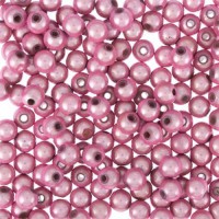 4mm Light Pink Miracle Beads, Pack of 20