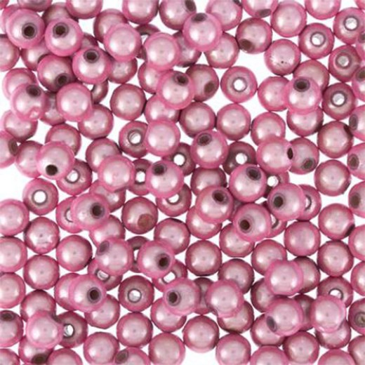 4mm Light Pink Miracle Beads, Pack of 500