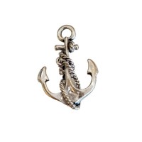 Anchor Antique Silver Pendant