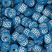 Medium Clay Tube Beads, Aqua, Pack of 10