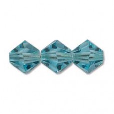 Aqua Bohemica 3mm Preciosa Bicones, Pack of 48