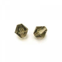 Black Diamond 3mm Preciosa Bicones, Pack of 48
