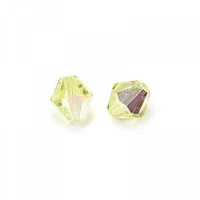 3mm Jonquil AB Preciosa Bicones, Pack of 48
