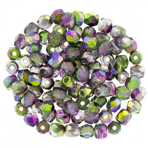 Crystal Magic Orchid 3mm Fire Polished, 120pcs