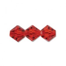 Hyacinth 4mm Preciosa Bicones, Pack of 48