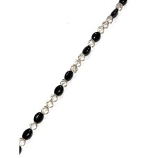 Fire Polished Mixed Strand, selection of 4mm& 6mm Fire Polished Plus 9 7mm O...
