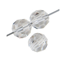 8mm Crystal Round, Preciosa, Pack of 12 pcs.