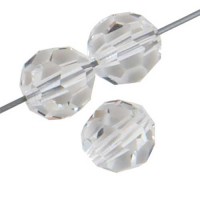 Crystal Preciosa 8mm Round Crystals, Pack of 12