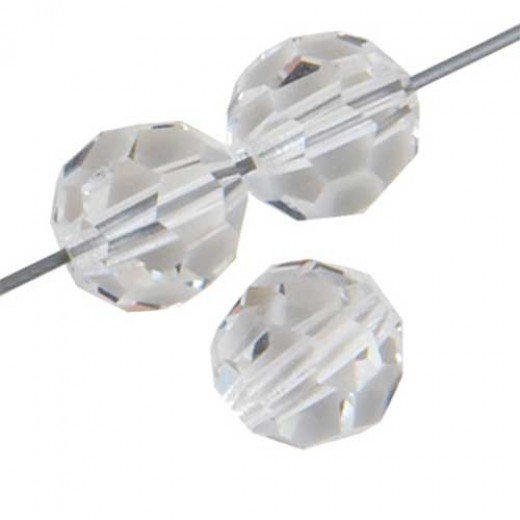 Crystal Preciosa 8mm Round Crystals, Pack of 12