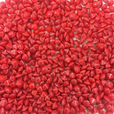 Pack Crystal Chatons, Unfoiled Coral , 3.4-3.5mm, SS14 , Approx 100 Pieces