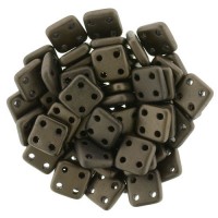 Matte - Dark Bronze 6mm Quadratile - 9gm Approx