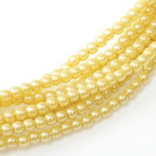 Lace 3mm Glass Pearls, 150pcs