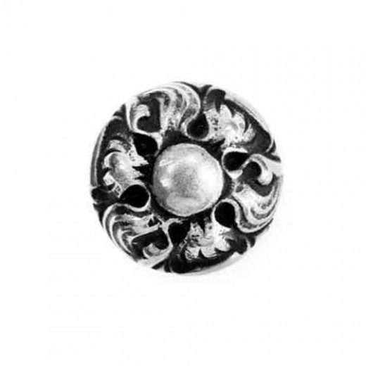 14mm Flat Designed Fancy Bead