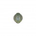 10x12mm Green Patina Silver Butterfly Beads, Pack of 4