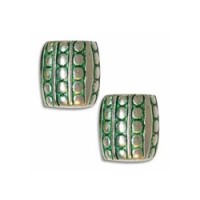 Green Patina Beads