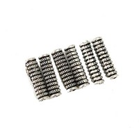 AB57 Tibetan Style Spacer Beads, 13x4mm, 6 Pack