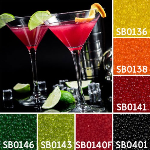Cosmo colour inspiration Miyuki seed bead collection - Miyuki 11/0 Seed Beads