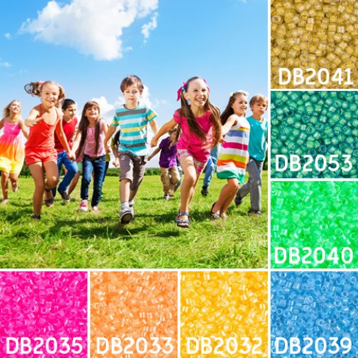 National Children's Day colour inspiration Miyuki Delica bead collection - Miyuki 11/0 Delica Beads