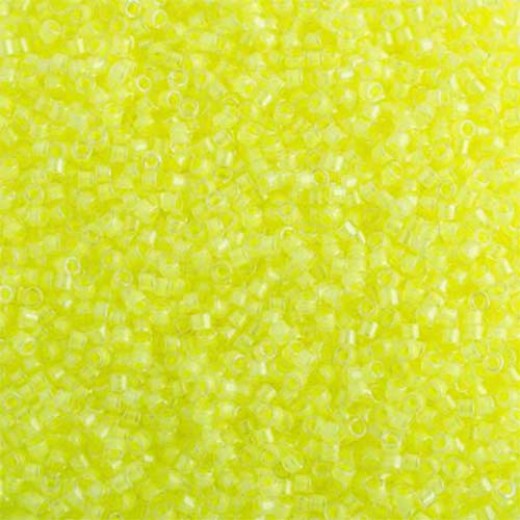 DB2031 Limeade, Colour Code 02031, Size 11/0 Miyuki Delica Beads, 5.2g approx.