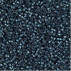 DB0451 Galvanised Dark Steel Blue, Size 11/0 Miyuki Delica Beads, 5.2g approx.