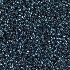 DB0451 Galvanised Dark Steel Blue, Size 11/0 Miyuki Delica Beads, 50g approx.