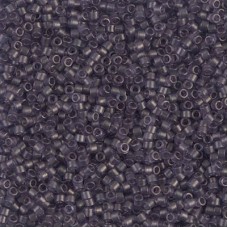 DB0386 Matte Transparent Dried Lavender Luster, Size 11/0 Miyuki Delica Beads, 5...