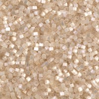 DB0673 Antique Ivory Silk Satin, Size 11/0 Miyuki Delica Beads, 5.2 g approx.