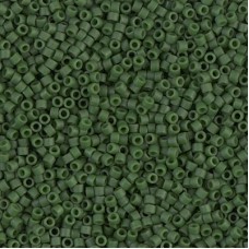 DB0797 Opaque Matte Olive Dyed size 11/0 Miyuki Miyuki Delica Beads, 5.2g approx...