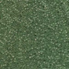 DB1415 Light Moss Green Transparent, Size 11/0 Miyuki Delica Beads, 5.2g approx....