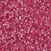 DB1807 Rose Dyed Satin Silk, Size 11/0 Miyuki Delica Beads, 5.2 g approx.