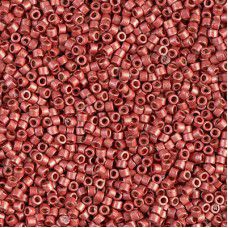 DB1838F Duracoat Galvanised Matte Berry, Colour Code 1838F, Size 11/0 Delicas, wholesale pack of 50g approx.