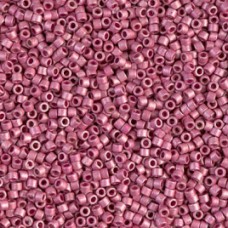 DB1840F Hot Pink Galavnised matte duracoat size 11/0 Miyuki Miyuki Delica Beads,...