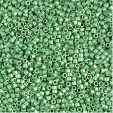 DB1844F Duracoat Galvanised Matte Dark Mint, Colour Code 1844F, Size 11/0 Delicas, wholesale pack of 50g approx.