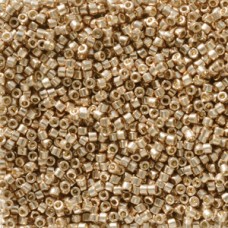 DB2504 Light Champagne Galvanised Duracoat, size 11/0 Miyuki Miyuki Delica Beads...