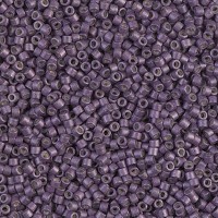 DB1174 Galvanized Matte Eggplant, Size 11/0 Miyuki Delica Beads, 5.2g approx.