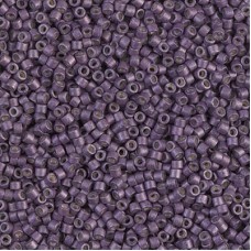 DB1174 Galvanized Matte Eggplant, Size 11/0 Miyuki Delica Beads, 5.2g approx.